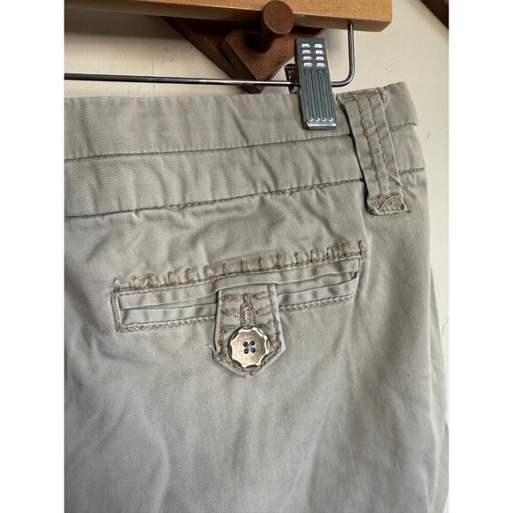 BKE Casuals Shorts Women’s 27 khaki Tan Mollie Low Rise Beach Hike School Bike - Picture 11 of 11